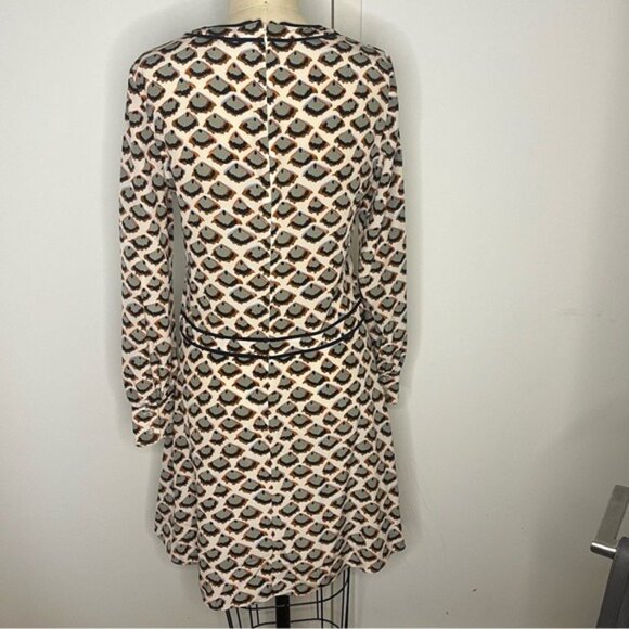 TORY BURCH Silk Nicoletta Dress Size 2 - Picture 2 of 6